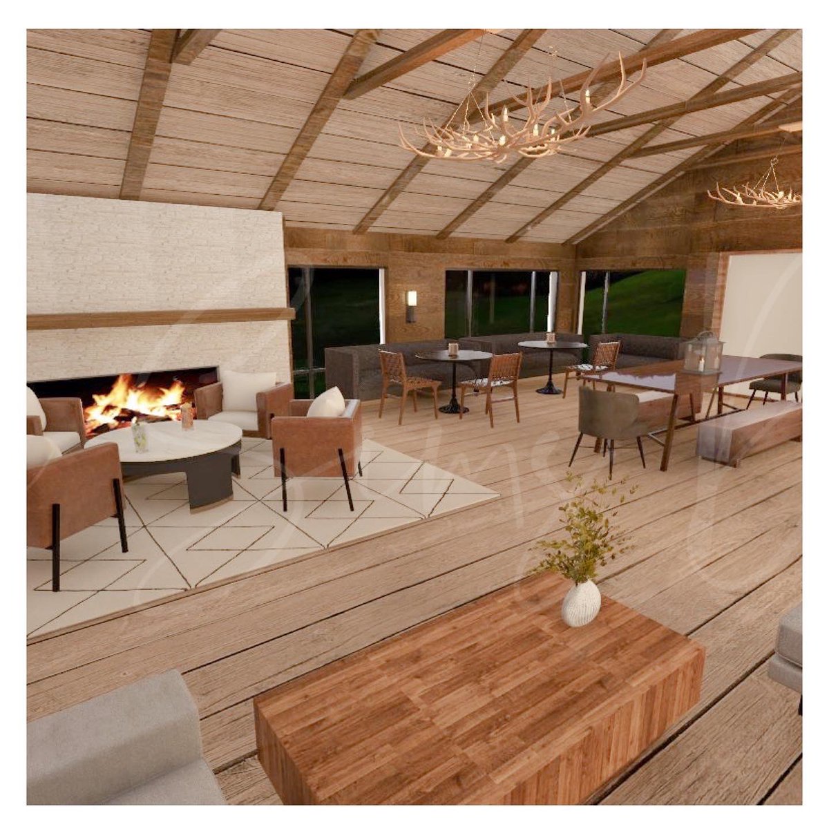 cgrey422's tweet photo. Round one mock-up for rustic lodge dining porch 👌🏼

#CarrieSimsDesigns #KnoxvilleDesign #KnoxvilleDevelopment #KnoxvilleInteriors https://t.co/L6BhuLzJIj
