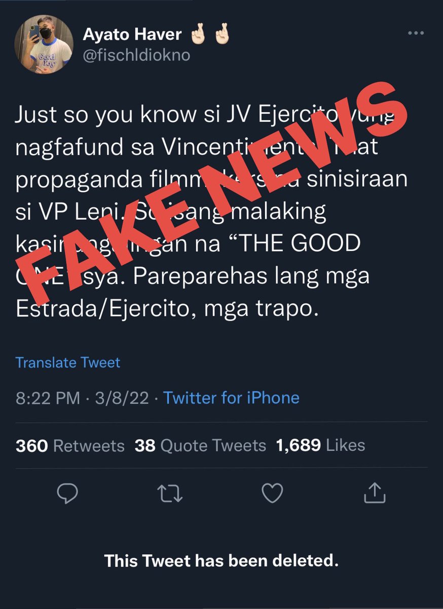 Deleted na po pala. Salamat po sa mga nagpaalam po sa amin about this. This is very irresponsible.