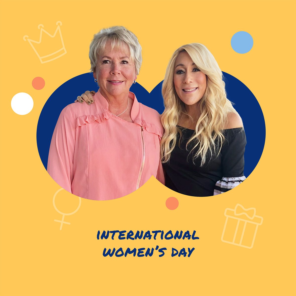 squattypotty's tweet photo. Today we celebrate all women, but especially two inspirations who have made such an impact on where we are today. Judy Edwards, our founder, and @LoriGreiner, our shark, we wouldn't be where we are without you. Happy International Women's Day! https://t.co/lzuQe8t6EY