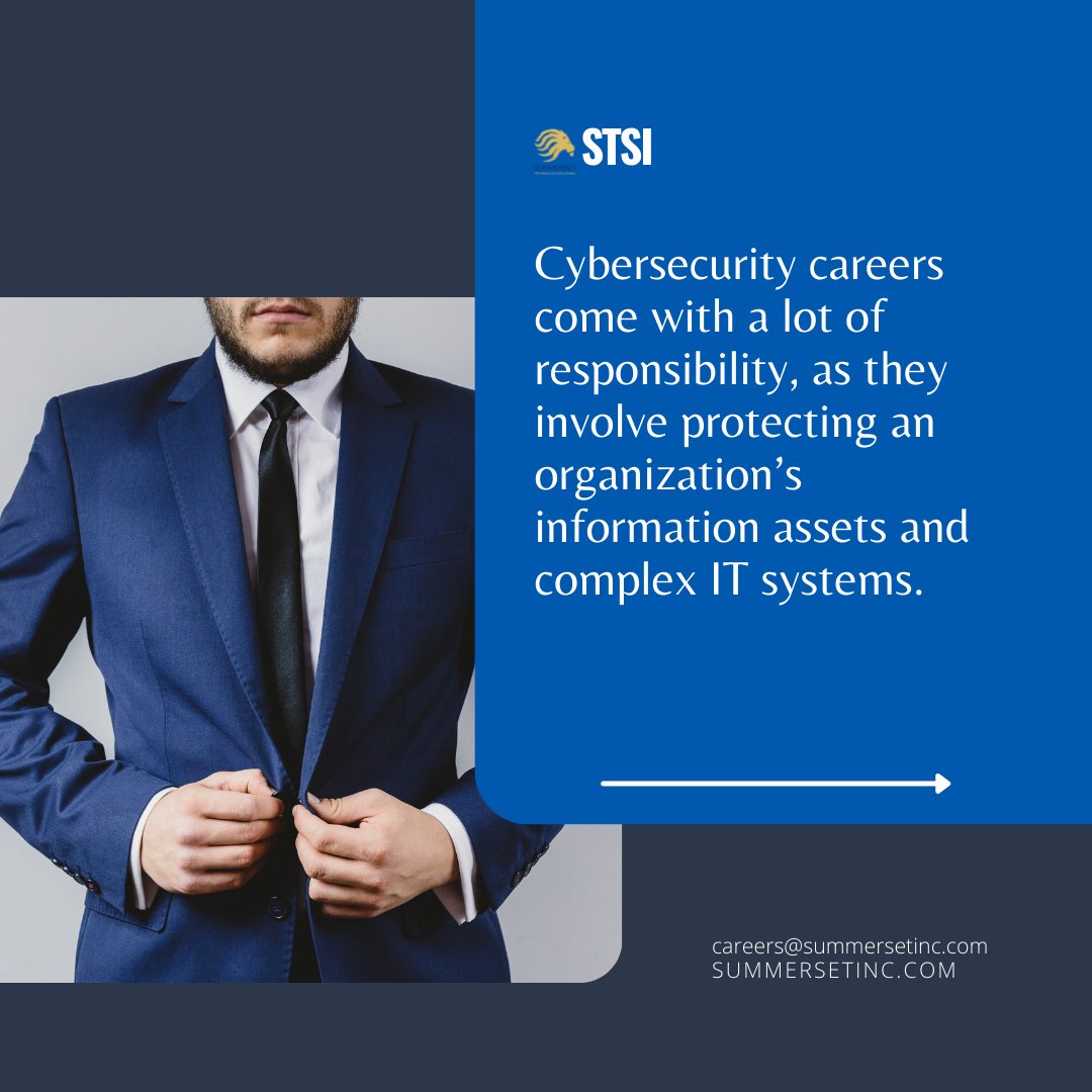 stsi2001's tweet photo. Today's most in-demand and best tech job for 2022: Cybersecurity Expert
👍🏿Please Like, Share, & Tag A Friend, as well as contact us directly for any questions 👍🏿
#summersettechnologysolutions #WannaBecomeACybersecurityExpert
#CybersecurityExperts #CybersecurityEngineers https://t.co/dEyudY3eYf