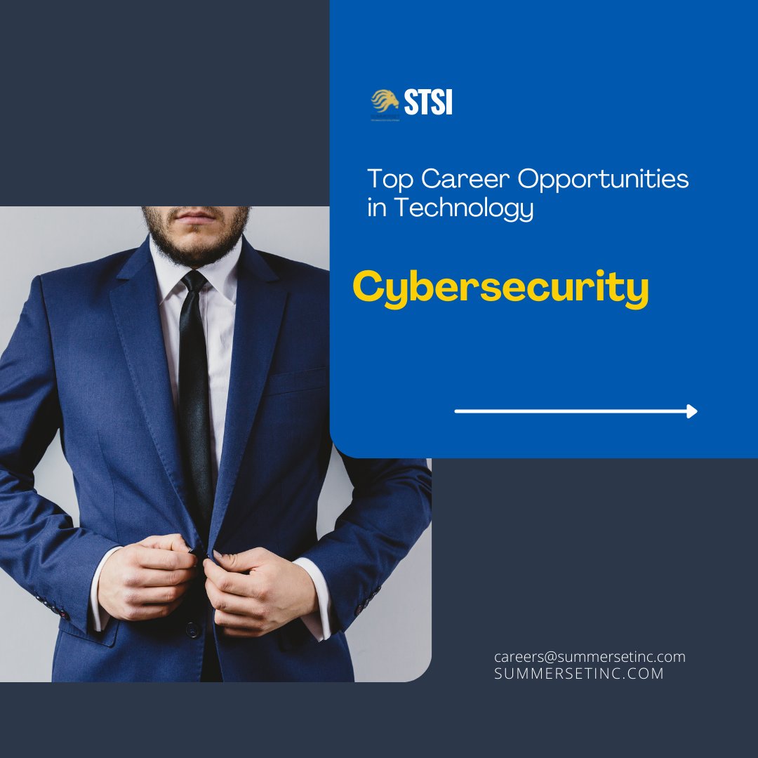 stsi2001's tweet photo. Today's most in-demand and best tech job for 2022: Cybersecurity Expert
👍🏿Please Like, Share, & Tag A Friend, as well as contact us directly for any questions 👍🏿
#summersettechnologysolutions #WannaBecomeACybersecurityExpert
#CybersecurityExperts #CybersecurityEngineers https://t.co/dEyudY3eYf