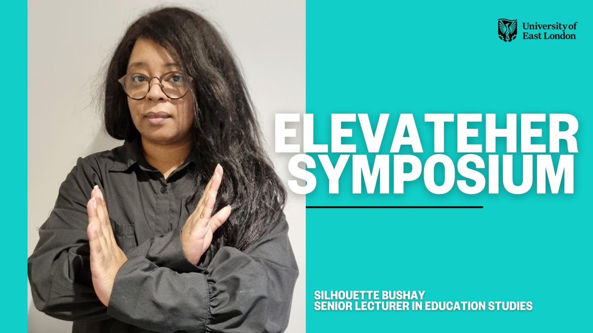 UEL_News's tweet photo. Silhouette Bushay, senior lecturer in education studies at @UEL_EduandCmty, will be also delivering a talk at #ElevateHer, discussing the impact social media has on women and girls. 

📅 Tomorrow, 11:30 AM - 1 PM: https://t.co/ZVp7l2mcbU

@EdWithAPassion #IWD2022 https://t.co/lRK7wfmskz
