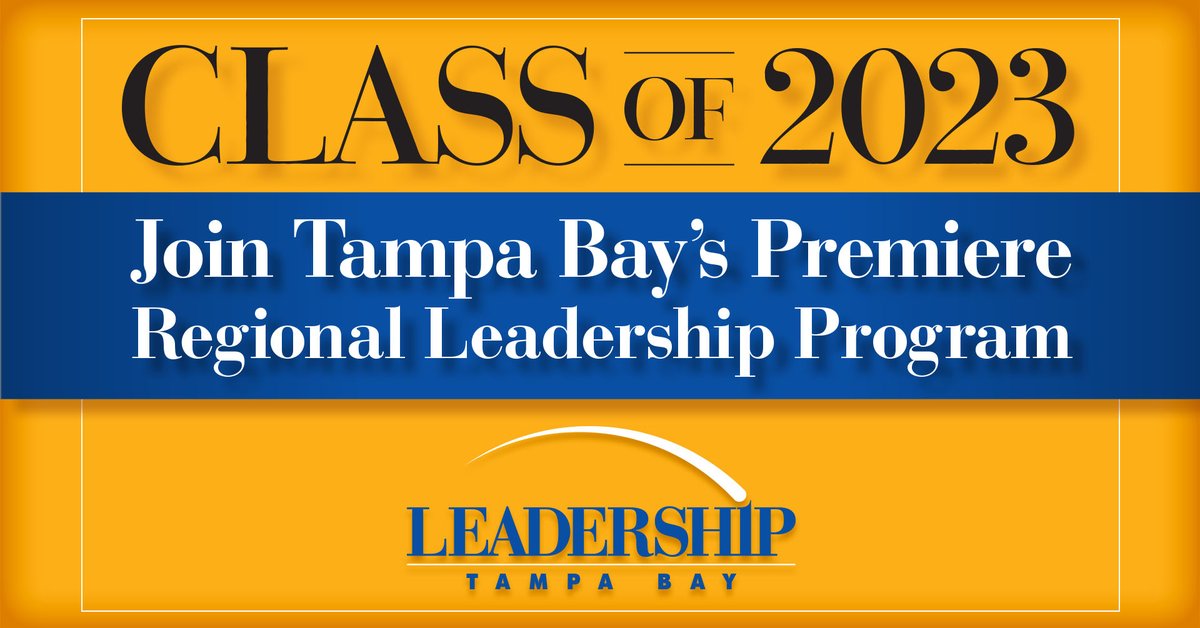 Know someone who is interested in joining Leadership Tampa Bay? 
We're having a virtual recruiting event this week!

Registration link here --> bit.ly/3ISow04