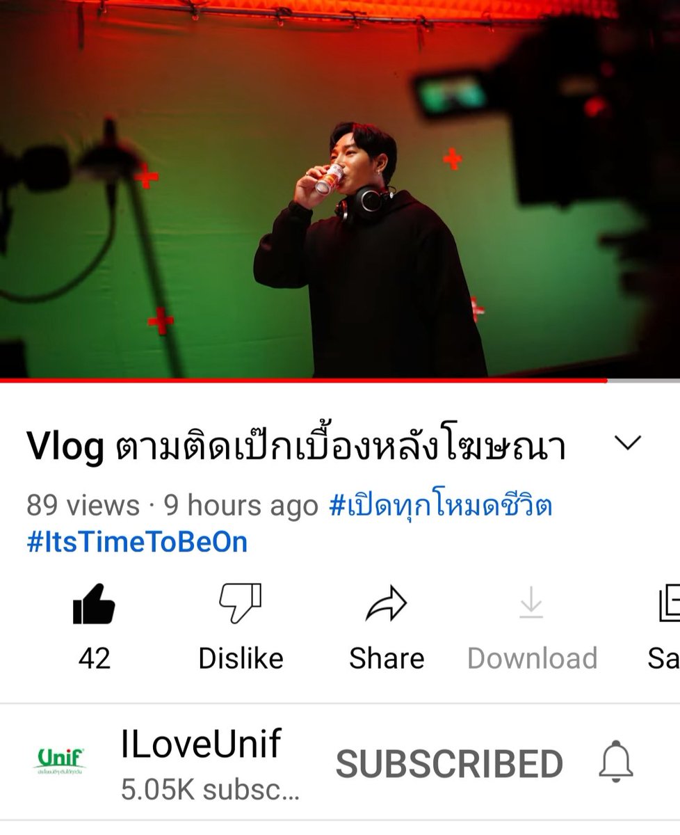 little_hands18's tweet photo. https://t.co/ZpLJSz4Qi1 Vlog ตามติดเป๊กเบื้องหลังโฆษณา 💛❤️💙 #เป๊กผลิตโชค #PeckPaLitChoke #ItsTimetoBeOn #ItsTimeToBeOnEASYDAY #ItsTimeToLIVELYDAY #ItsTimeToBeOnGOODDAY @iLoveUnif @peckpalit https://t.co/5EyVKbpoz8
