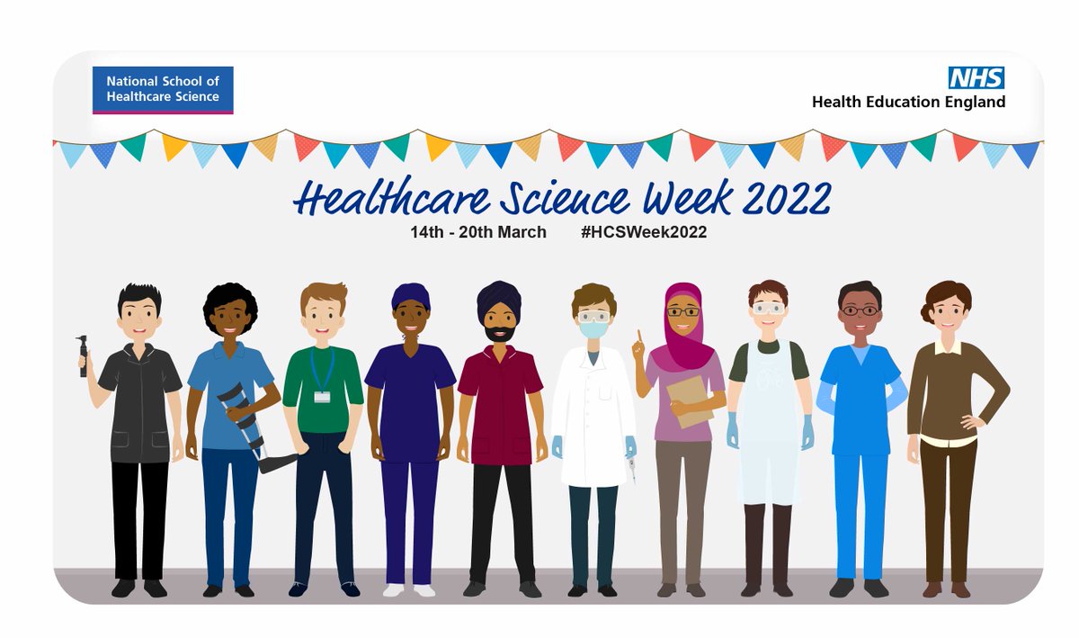Healthcare Science is a profession that includes over 40 areas of applied science that support diagnosis and treatment. Together they provide the scientific backbone of the NHS and their work underpins 80% of all diagnoses. #HCSWeek2022
