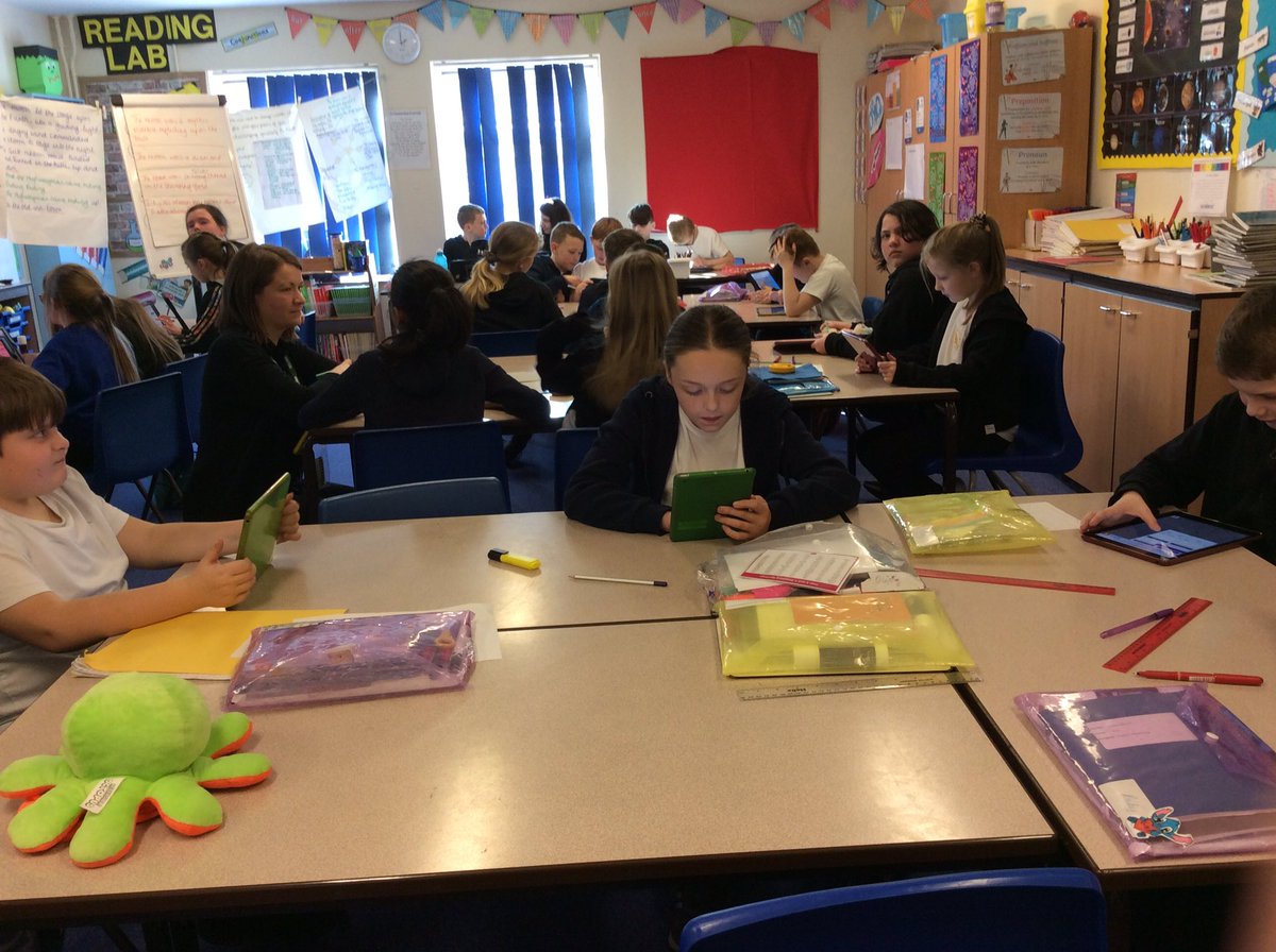 HighfieldY5's tweet photo. Designing our own computer games today, complete with baddies and quests🥇#hstmshine https://t.co/T57ELNhtGh