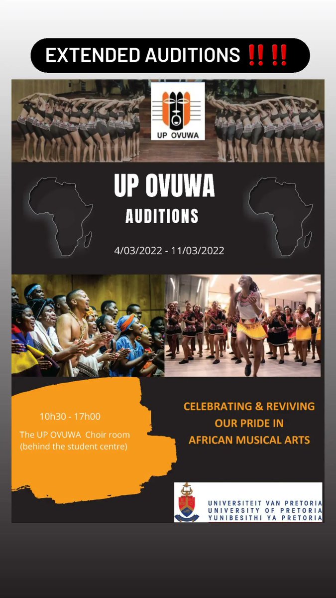 UP_Ovuwa's tweet photo. https://t.co/EdO2xB5FCh
Extended ‼‼ we can't wait to meet you all. https://t.co/oCVUhHKozM