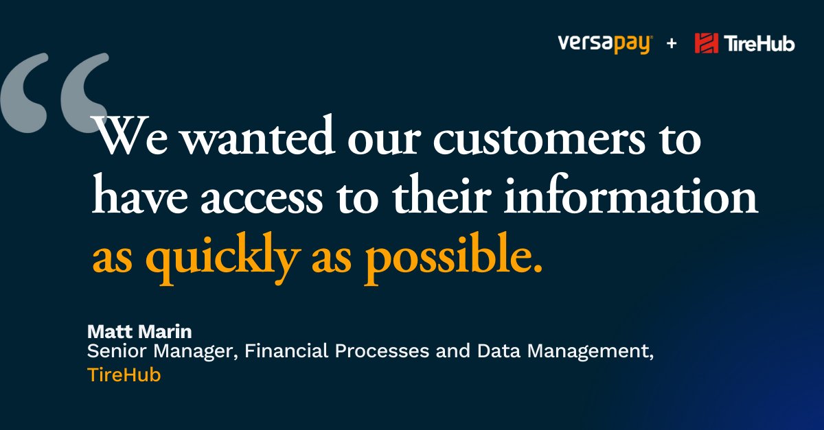 Transparency with your customers is 🔑, and 📄 statement simply don't provide enough. Dive in to our case study with @TirehubLLC to learn why: hubs.la/Q014M_x50
