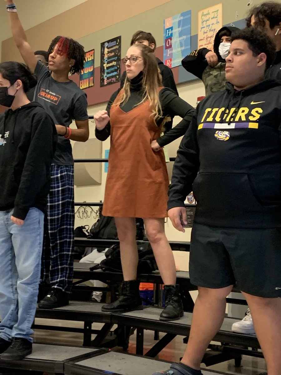 choir_smhs's tweet photo. HAPPY BIRTHDAY to one of our AWESOME directors, @Musicalbrigitte !! Mrs. Smith is so hardworking, resilient, and inspiring! Thank you for everything you do for us!! We love you more than you love snow crab and coffee.💜🥳🕺 https://t.co/kRebqAO6zJ