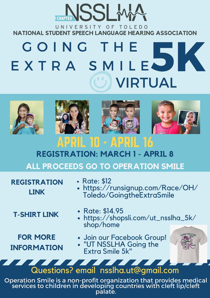 Registration for our annual 5k is open! Join our pubic Facebook page for more information! 🏃‍♂️🏃‍♀️