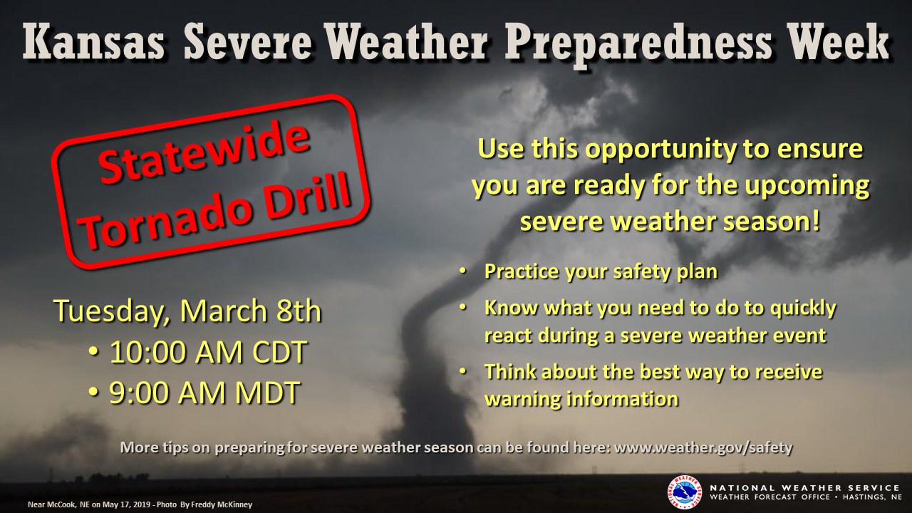 NWS Hastings on Twitter "At 10 AM CST today, NWS Hastings will send a