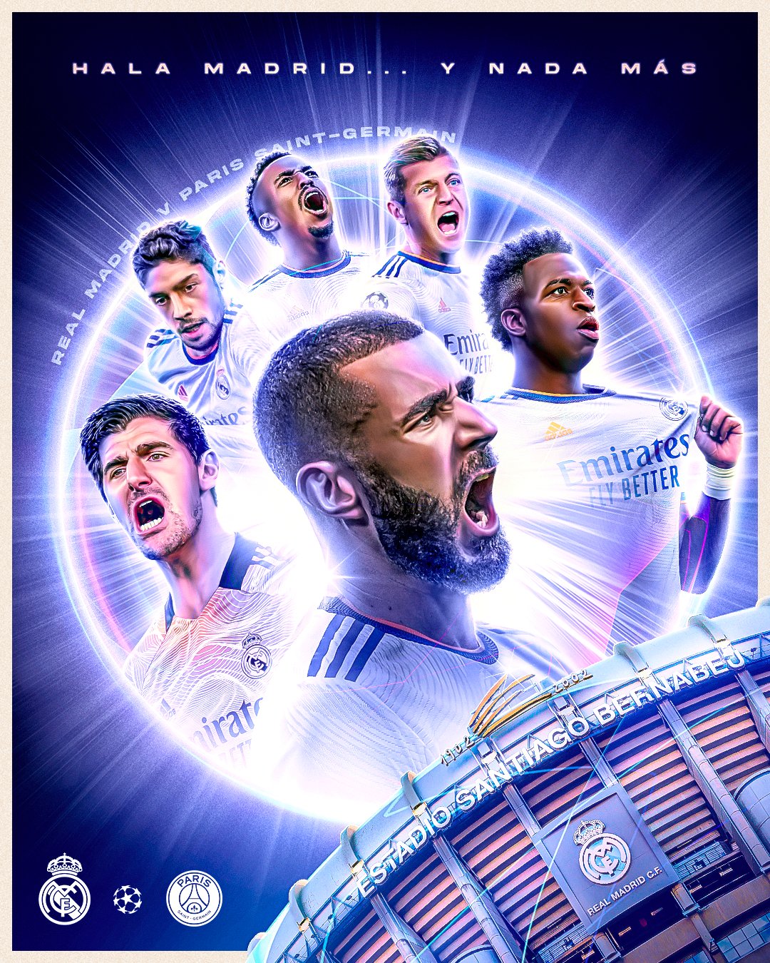 Real Madrid C.F. on Twitter "💫 ¡LLEGÓ EL GRAN DÍA! 🏟️ UCL https//t