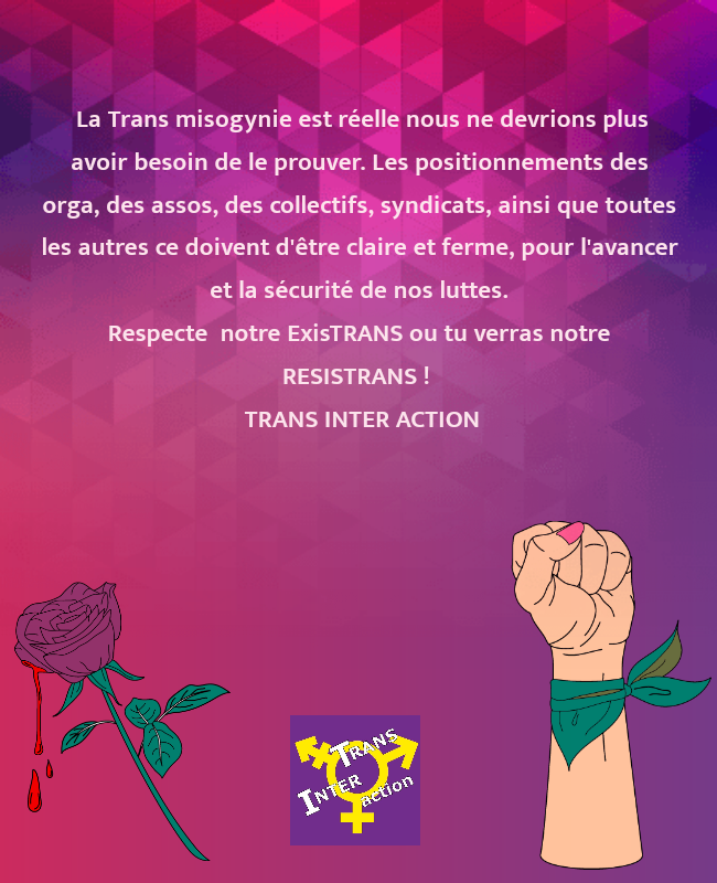 TRANS INTER action tweet media