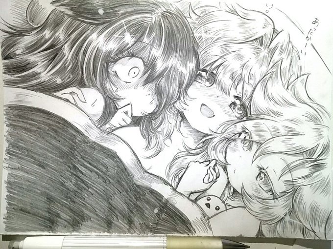 うちの子の古の落描き(再掲) 