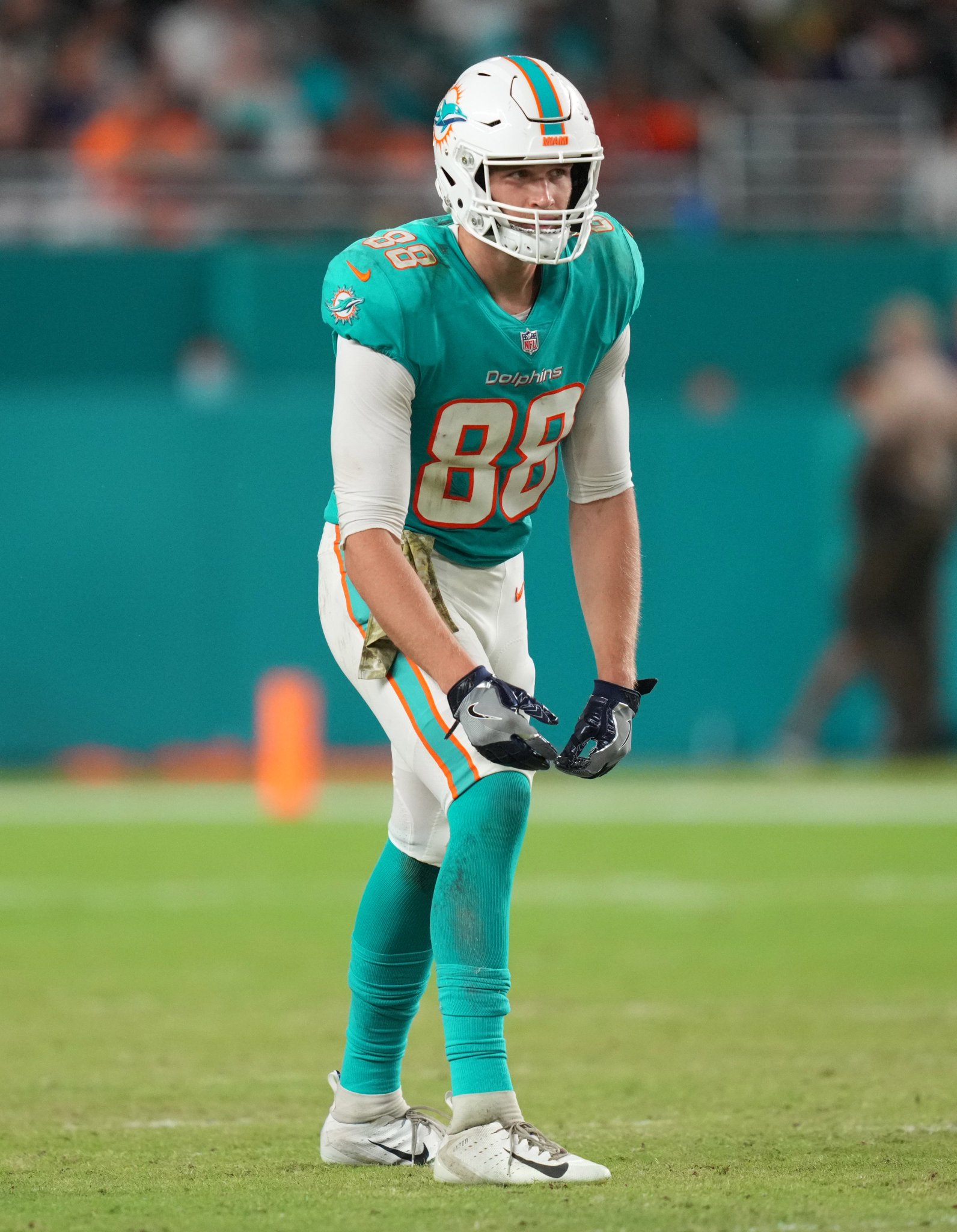 PFF Fantasy Football on Twitter: "Mike Gesicki lined up out wide or in