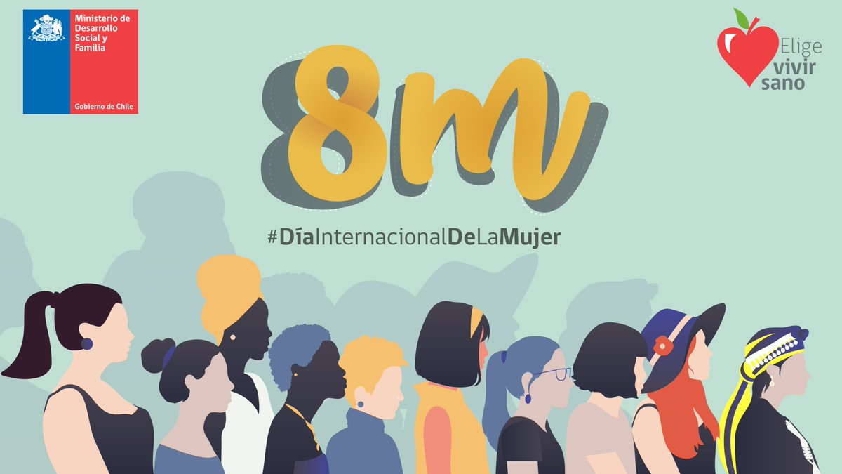 En este #8M2022 donde se conmemora el #DiaInternacionalDeLaMujer desde Elige Vivir Sano queremos reconocer a todas las mujeres que son parte de nuestro sistema alimentario y permiten llevar a las mesas de todo Chile alimentos nutritivos y saludables.