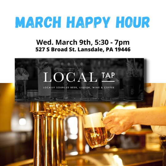 Tomorrow!  In-Person Networking - Wednesday, 3/9 at 5:30pm 🌈 - mailchi.mp/072bc89da8b0/l…