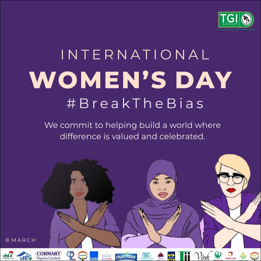 Happy International Women's Day to all the women of TGI Group. We will continue to identify, acknowledge and #BreakTheBias surrounding gender issues, to ensure equity, fairness and a level playing field for all.

#IWD2022 #TGI_IWD