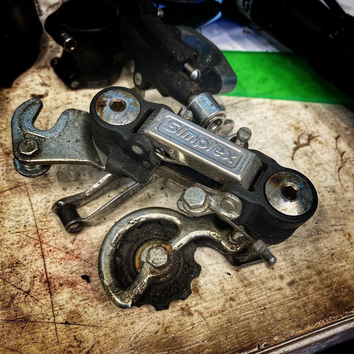 the_bicycle_boy's tweet image. Reflecting on a simpler way of life #timesgoneby #keepitsimple #ontheworkbench #iphotography #thebicycleboy