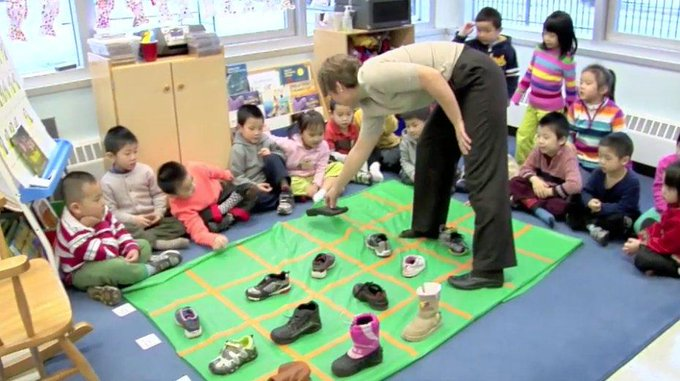 eriksonmath's tweet photo. Making a real graph and then a pictorial one helps children to understand what graphs represent.

Check out the Shoe Graph activity: 
   https://t.co/MJoQyNogJc https://t.co/0eWXL39gRF