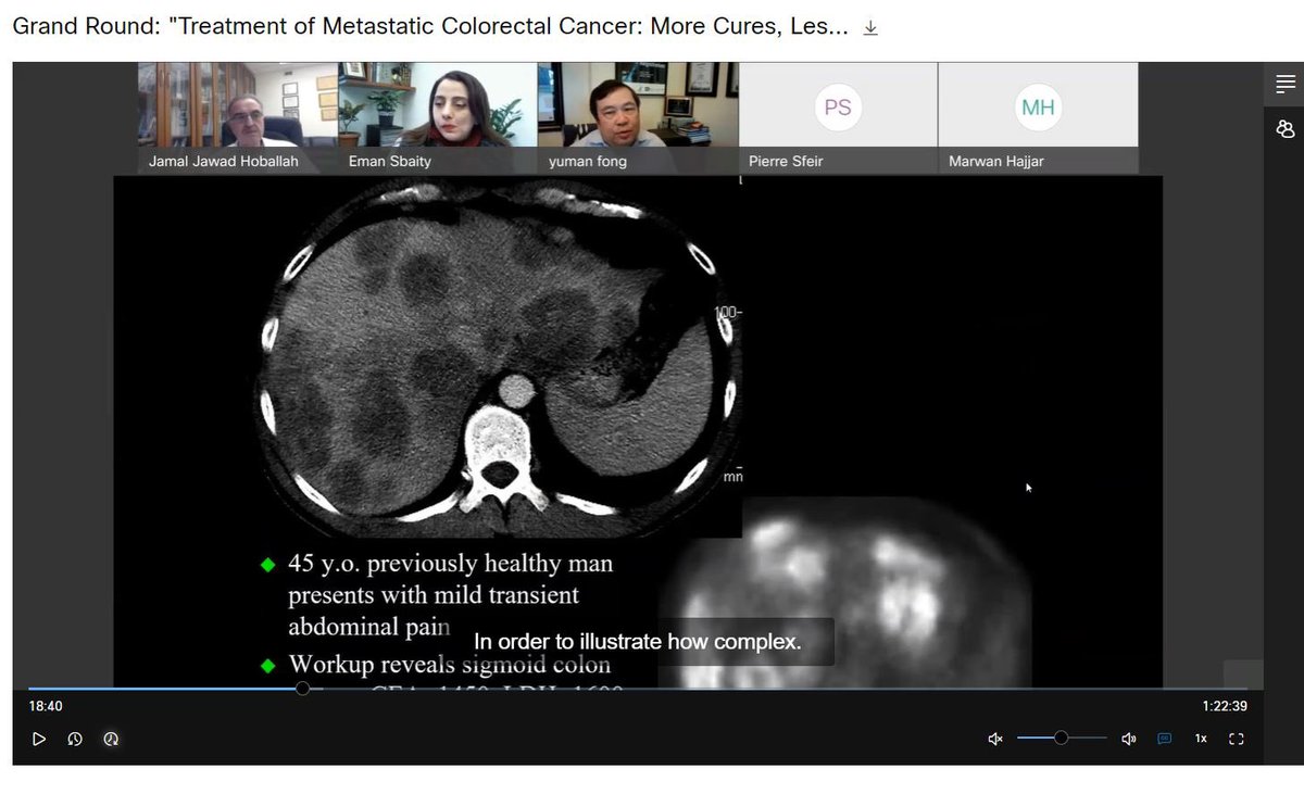 SoCalYuman's tweet image. Zoom Grand Rounds speaker this morning for the American University of Beirut Medical Center. Great to spend time with the amazing department Prof Jamal Hoballah has assembled. Great dialog on surgical advanced on liver surgery. @AUBMC_Official @EmanSbaity #MoreCuresLessInvasive
