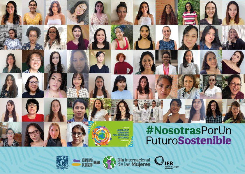 💜 #DíaInternacionalDeLasMujeres

Este #8M reconocemos la labor de todas las mujeres de la #ComunidadIER: académicas, alumnas y trabajadoras que día con día contribuyen a un #FuturoSostenible 💪🏻🌎

Mujeres líderes que nos inspiran y enorgullecen 💚

#NosotrasPorUnFuturoSostenible