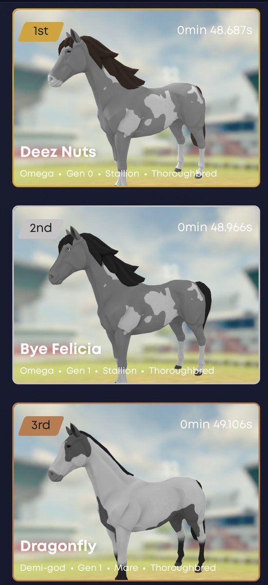 Cryptoclearanc2's tweet image. Proud father/son moment. Can you see the resemblance lol? #DeRace @DeRaceNFT #DERCarmy #DERCArmy_Racing_Teams @AverageJo_ckeys 
#Metasport_Of_Kings