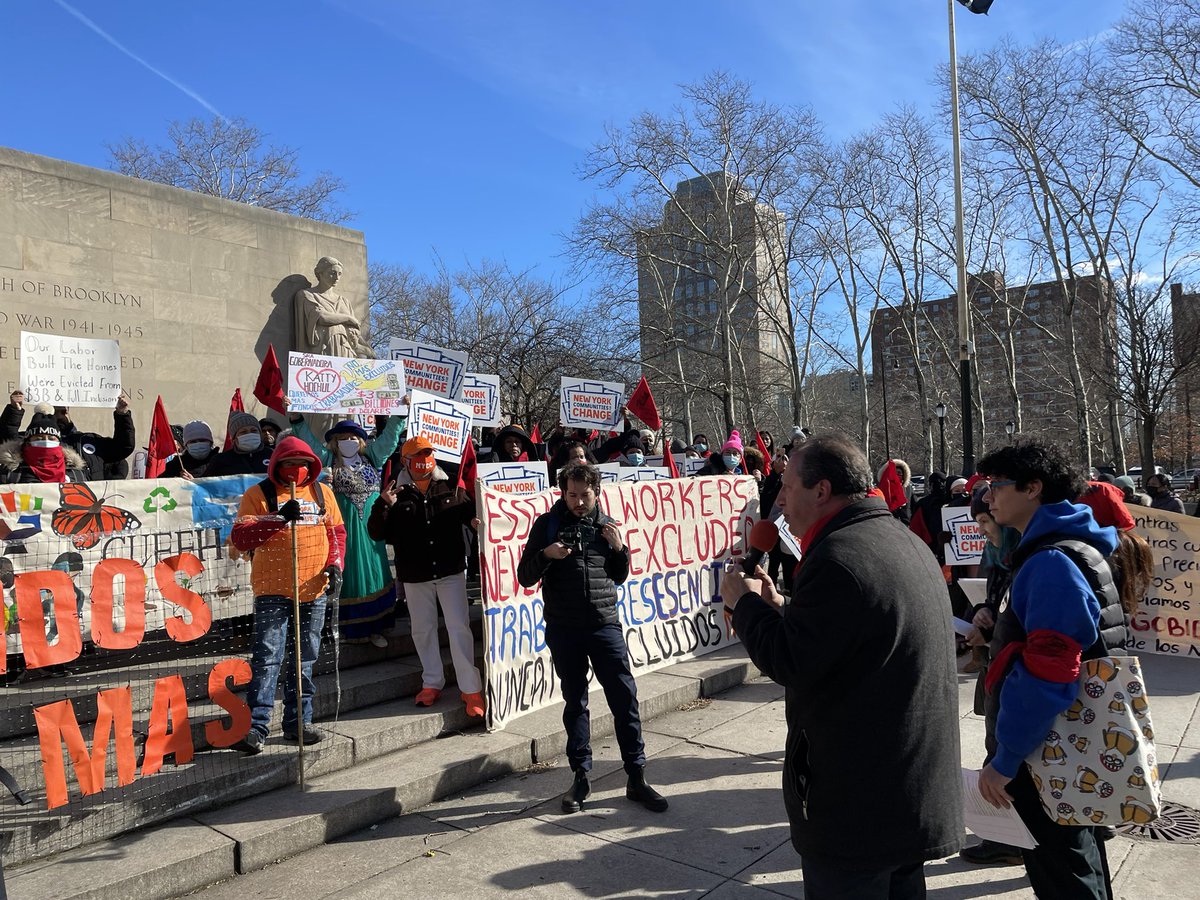 nychange's tweet photo. “We saw the amazing fight that Excluded Workers did to win the fund last year and we know so many were still unable to access the fund. We need to #FundExcludedWorkers and make sure these workers are #ExcludedNoMore” @NYCComptroller https://t.co/yDrIlakkiK