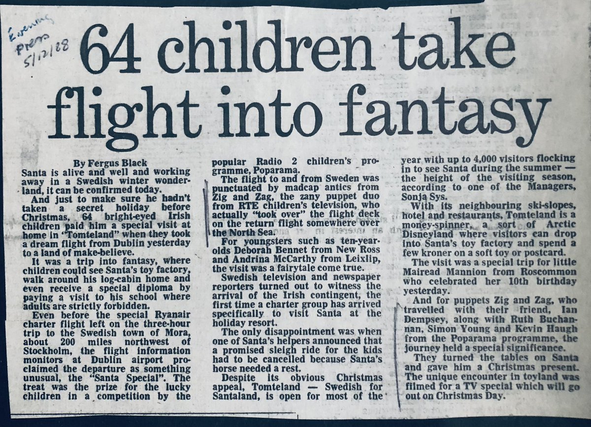 DoubleZCreative's tweet image. Christmas 1988! Mid-flight we pretended that Ted took control of the plane and the pilots actually swayed left and right over the North Sea as the kids screamed with laughter! This actually happened! Tedddddddddd!! #DempseysDen
