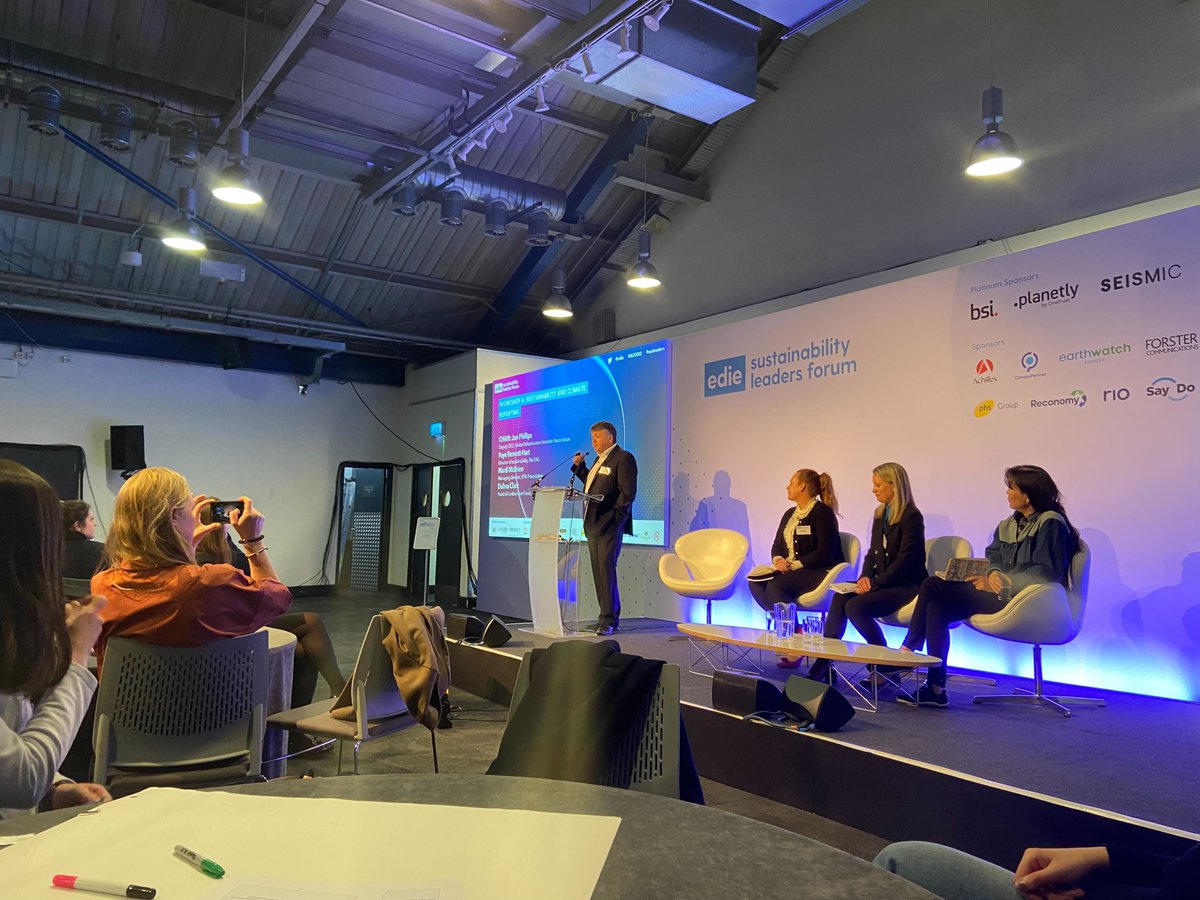 “Being able to collect data in a way that is user friendly and manageable, through software, is going to be really useful when it comes to reporting.” 

Faye Bennett-Hart, Chief #Sustainability Officer at <a href="/RioESG/">Rio ESG</a> speaking 🔴 LIVE at the <a href="/edie/">edie</a> #SLF2022