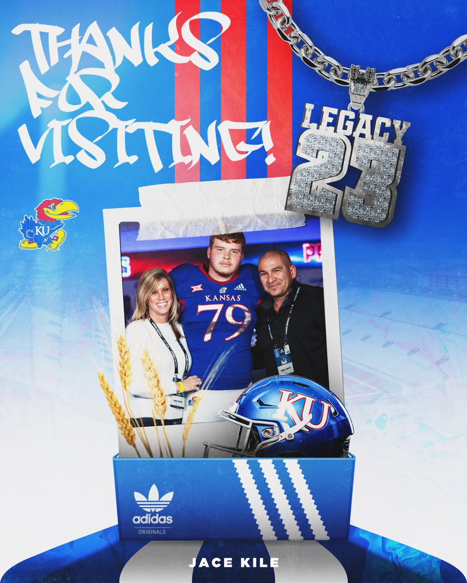 Thank you <a href="/KU_Football/">Kansas Football</a> for having me.<a href="/CoachFuchs/">Scott Fuchs</a> @taiwonatolu <a href="/CoachLeipold/">Lance Leipold</a>