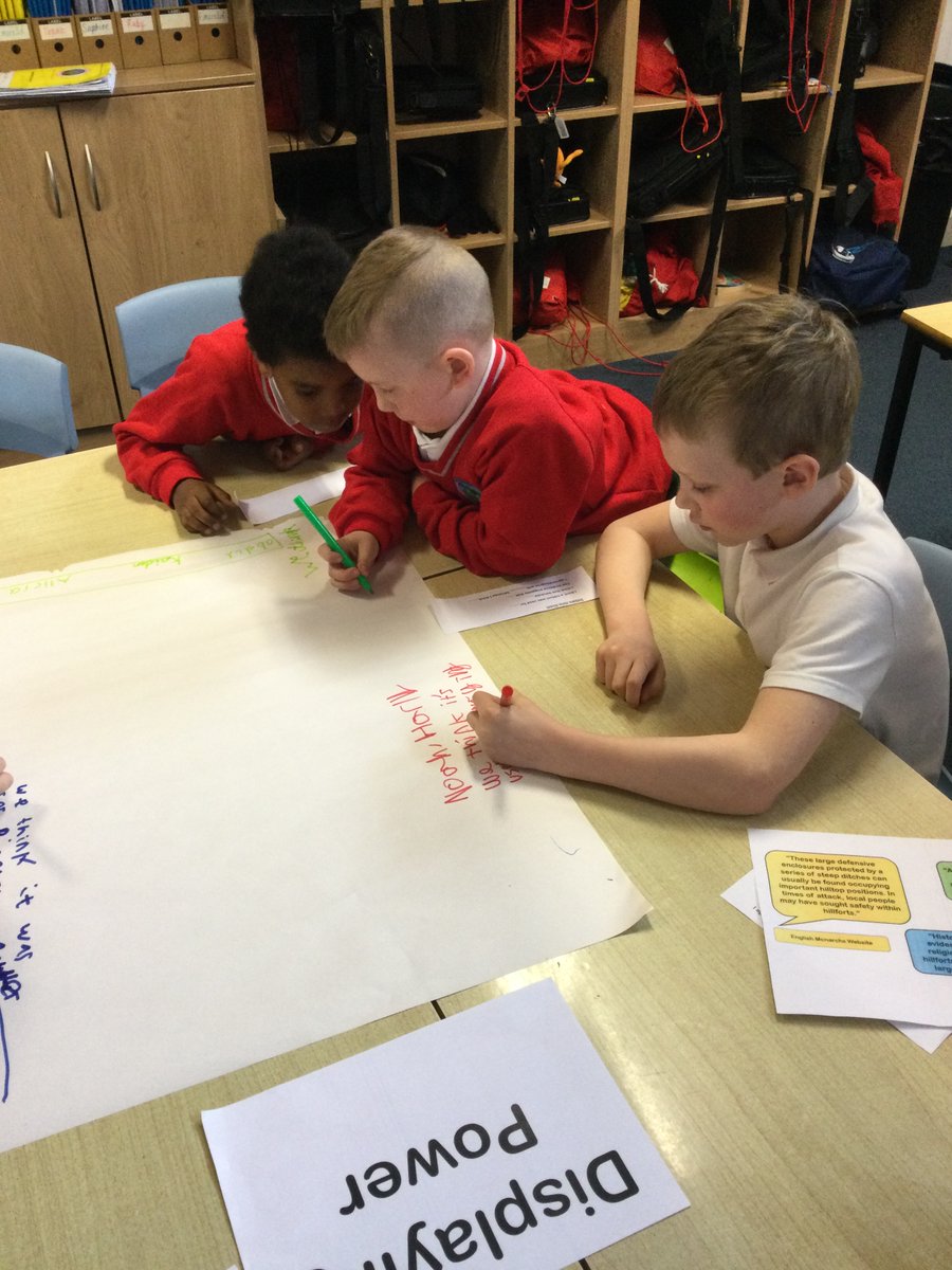 FeatherstoneY3's tweet photo. We are preparing for a debate in year 3! We are debating what we think hillforts were used for in the Iron Age! https://t.co/uMqLaQEdVh