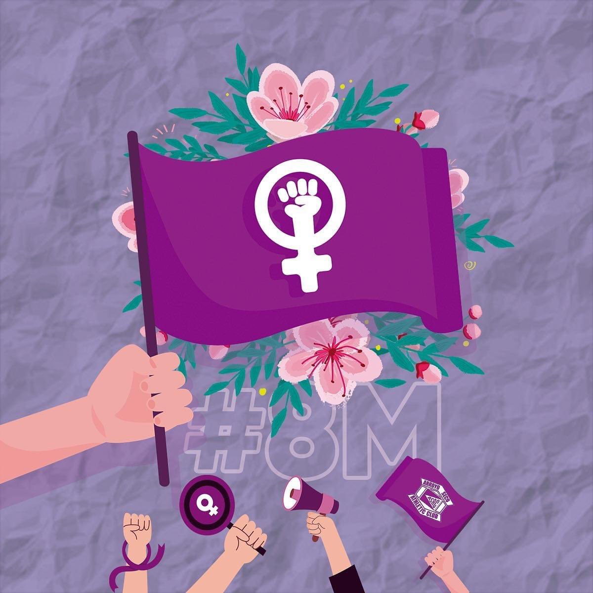 AS_AthleticClub's tweet photo. #DiaInternacionalDeLaMujer 🙋‍♀️💜

En conmemoración a la lucha por la igualdad, y ampliación de derechos, el Arroyo Seco Athletic Club acompaña a las mujeres en este nuevo #8M. https://t.co/CidAqx9Szx