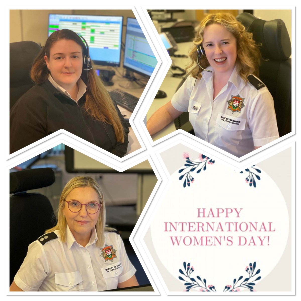 LFRSFireControl's tweet photo. Red Watch Fire Control on duty today and wishing you all a Happy International Women's Day 2022 #TeamRedWatch #callsandmore #IWD2022 https://t.co/WjEZu4O0I0