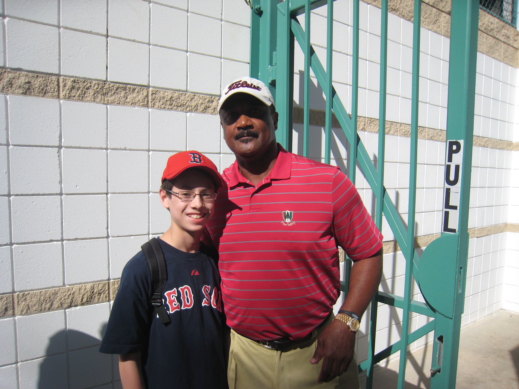 Happy birthday to the great Jim Rice! I need to get an updated photo haha 