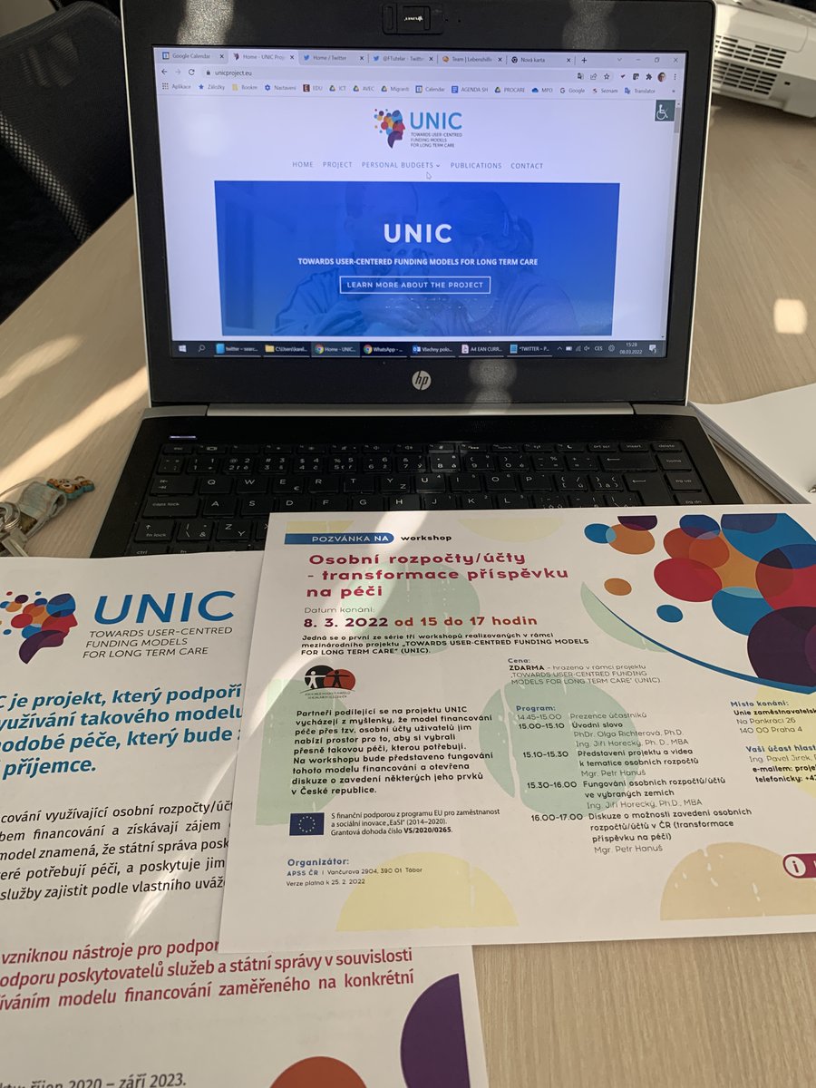 The first workshop of APSS ČR on Personal budgets is currently taking place in Prague. #UNICproject   <a href="/citizen_network/">Citizen Network</a> @kvpsfi <a href="/EASPD_Brussels/">EASPD</a> <a href="/DisabilityFed/">DFI</a> <a href="/supportgirona/">Support-Girona: Inclusió social /SDM</a> <a href="/EuroAgeingNet/">EAN</a>