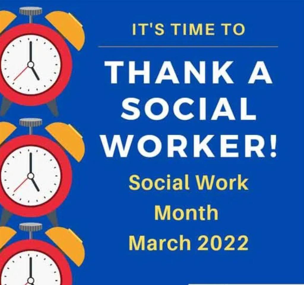 Thank you to our hardworking and amazing Social Workers!