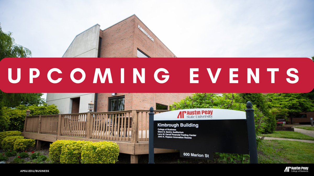 🔥Coming in hot after Spring break🔥

3/15-3/16 Campus-wide Career Expo 
MUC ballroom 10am-3pm

3/15 Govs networking night
<a href="/saaleworks/">Strawberry Alley Ale Works</a> 6-8pm

3/16 Legends Speaker, Eric Snyder
KB 119 11:15am-12:10pm

3/19 Preview Day

#FromHereToHired #BeABusinessGov