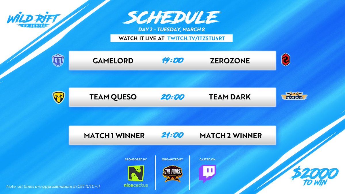 PurgeTournament's tweet photo. Today's schedule! Who's your favorite ? 🔥
Vote in the comments 👇 https://t.co/VB6Y1snymR