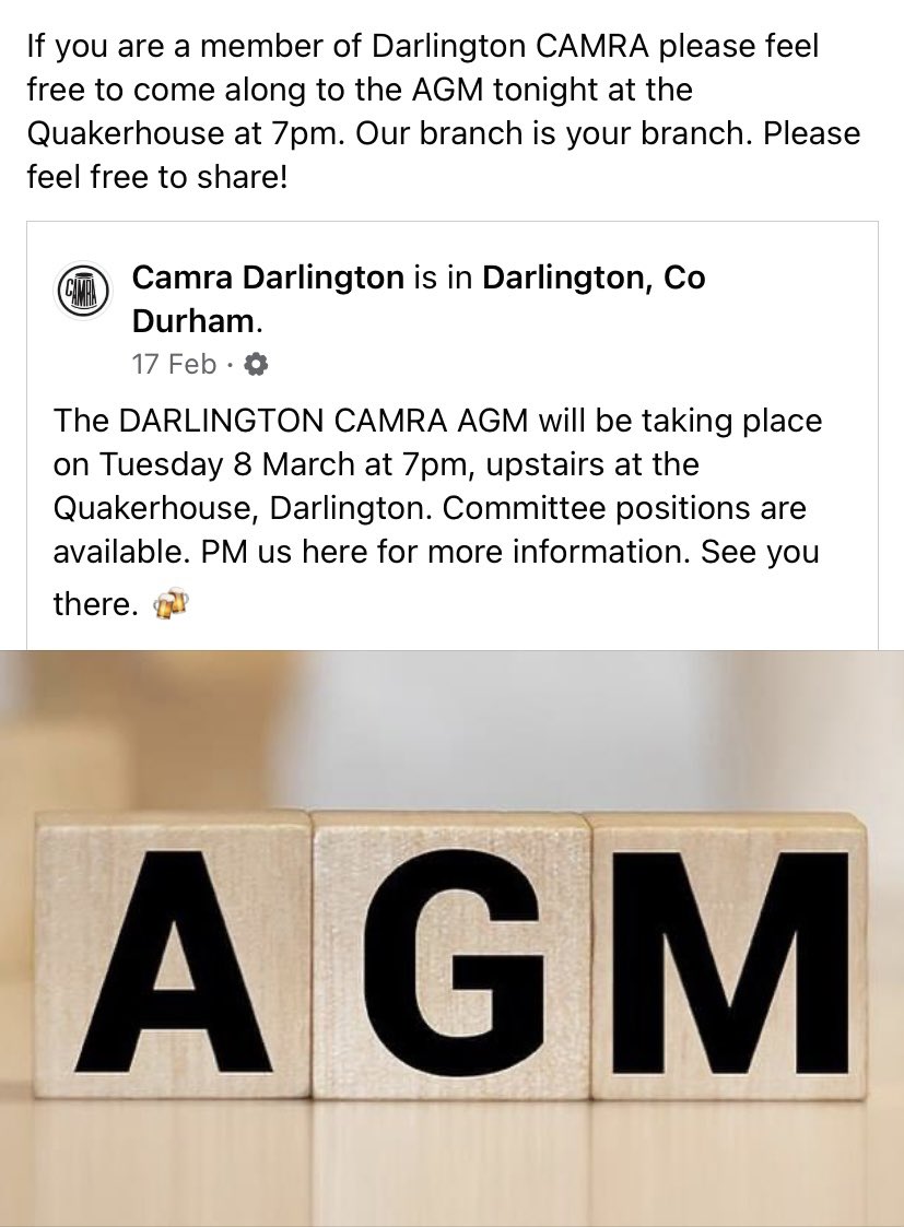Darlington Camra (@darlocamra) on Twitter photo 