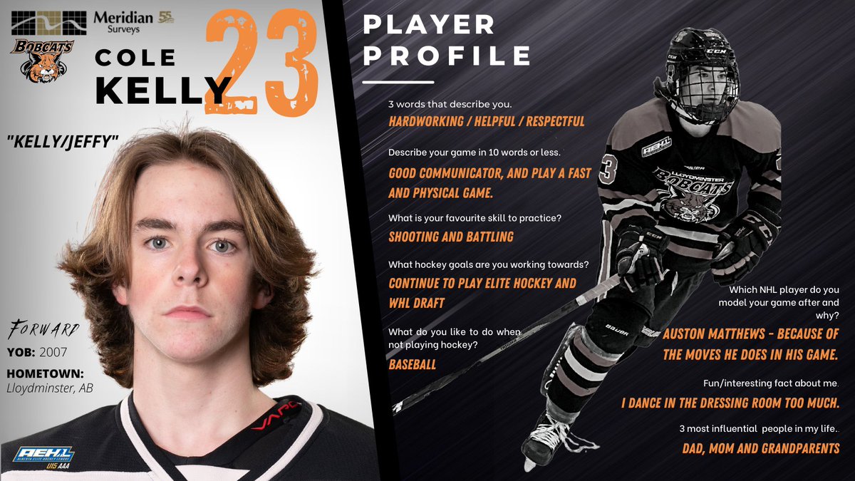PLAYER PROFILE ALERT!!

#23 - Cole Kelly

u15aaa.ca/stats/player/2…