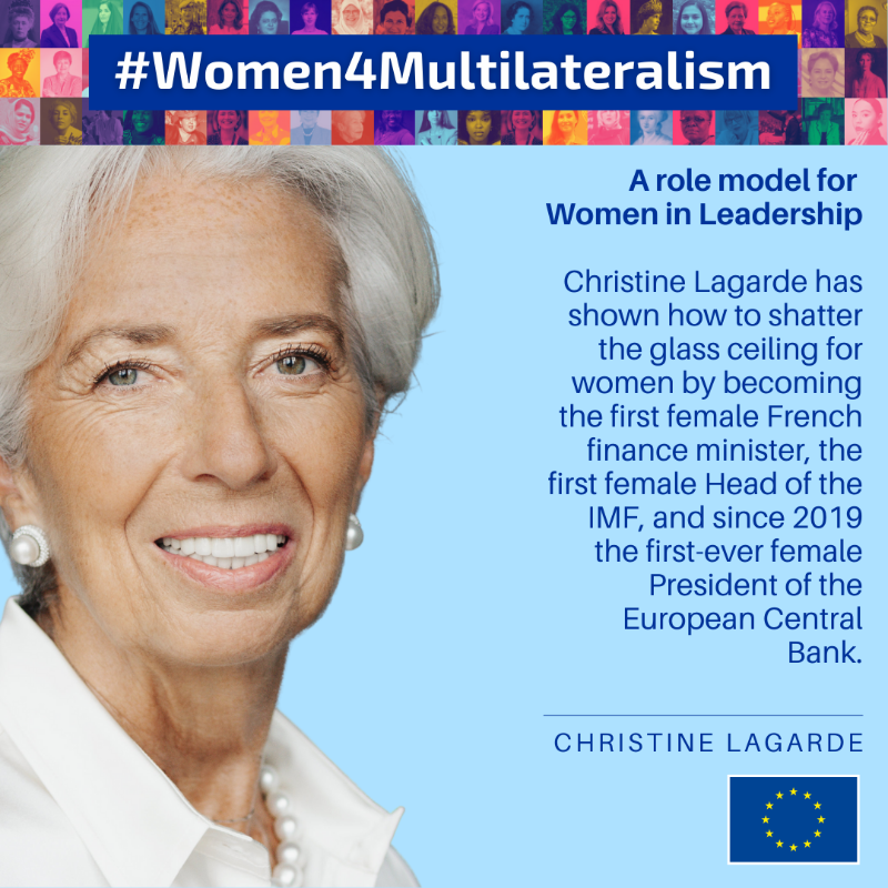 eu_eeas's tweet photo. Women have been playing a crucial role in advancing peace, development, human rights &amp; multilateralism. On #InternationalWomensDay we honour their contribution. 

Be inspired ➡️https://t.co/UiRKr4nBGX 

They are #Women4Multilateralism.