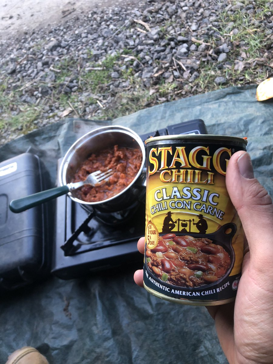 EraFishing's tweet photo. Every brand needs a #cheerleader so where would I be without #staggchilli the best chilli going.  I’d never leave home without it #hormelfoods https://t.co/Uk7q2RS5w6