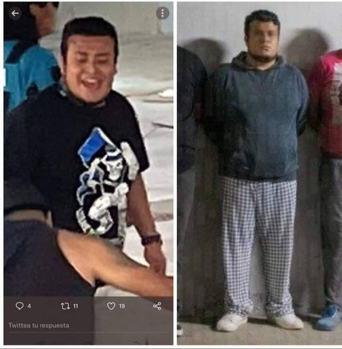 Ya detuvieron a 10 y estoy seguro que irán cayendo uno a uno.

Se le borro la sonrisa.