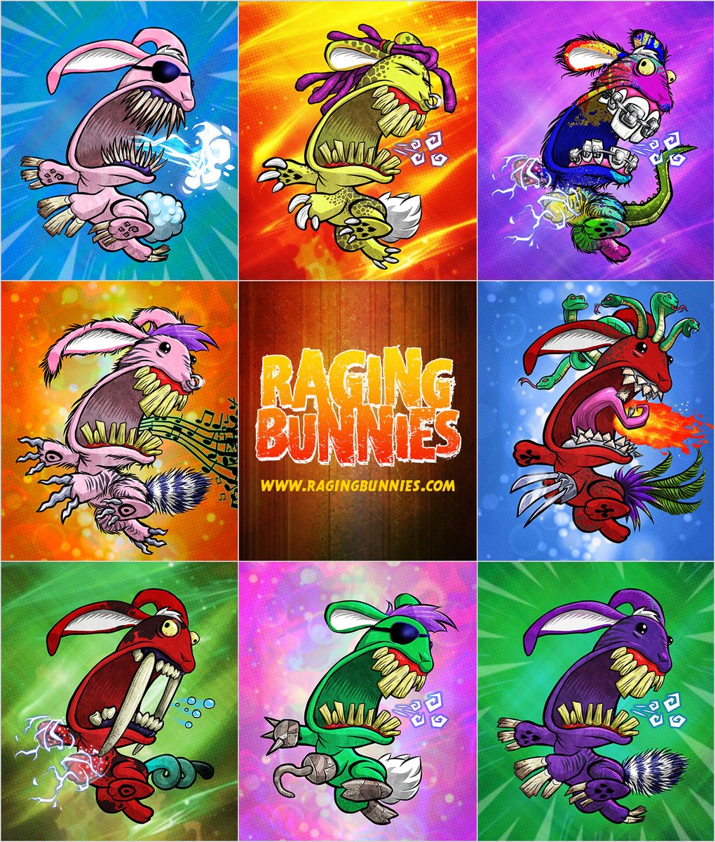 Just opened for PRESALE:  First 500 get lower price and added benefits as "Founder" status.  Minting site is live ragingbunnies.com 

Join our discord server for more info discord.gg/MumZxNHzc9

#NFTpresale  #NFTCollection