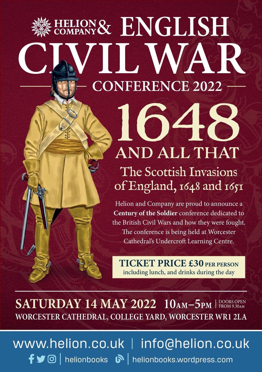 Stuart1642's tweet photo. Interesting conference coming up in May #EnglishCivilWar https://t.co/5GPCUBVBkS