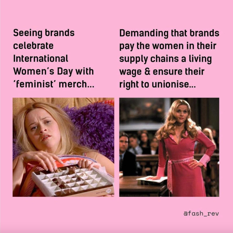 Mode éthique et féminisme, même combat ?

On a décidé de creuser le sujet du féminisme dans la mode, industrie traditionnelle d'asservissement de la femme par l'homme -> dressingresponsable.com/mode-ethique-f…

#JourneeInternationaleDuDroitDesFemmes #feminisme