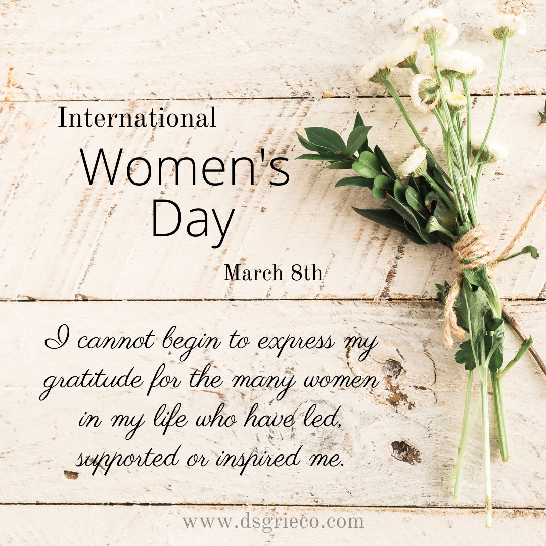 Dsgrieco's tweet photo. Thank a woman who has influenced your life. #liftoneanotherup #womensday https://t.co/Q4zcmA1ave
