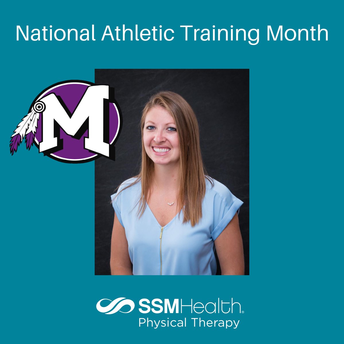 MHS19_ATHLETICS's tweet photo. Wishing a fabulous Athletic Training Month to our very own @Ltrainer12 ! She does and amazing job caring for our athletes and we are so lucky to have her!! Thank you Lorri! https://t.co/lvKk2dp2C1
