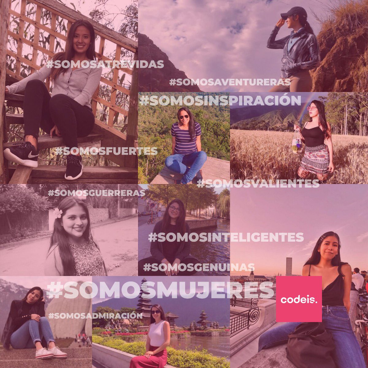 codeisec's tweet photo. #8M Se conmemora la lucha de la mujer por los derechos y la igualdad de género.
Las mujeres del mundo merecen un futuro igualitario, sin miedo, libres y poderosas.
Tu voz, tus ideas y convicciones siempre en alto
#SomosCodeis #8M #DíadeLucha #SomosAtrevidas #SomosGuerreras https://t.co/ZgSyr5VKTk